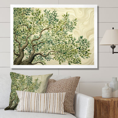 Tree American Basswood Collage 1 - Tree Wall Art