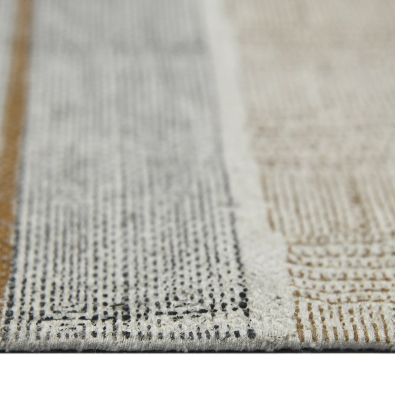 Handmade Geometric Cotton Rectangular Braided Area Rug 2' x 3'