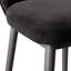 Tabouret de comptoir en velours Lowther Hailey-547641354-547641355-547621237