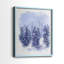 «Driven Snow I», reproduction encadrée de qualité supérieure - prête à être accrochée - aucun clou requis - aucun clou requis-1660138139-1660138116