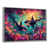 Silver Floater Framed