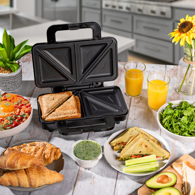 Innoteck Innoteck Kitchen Pro 28.5cm Electric Grill Sandwich Maker with Lid