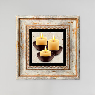 Peinture décorative encadrée