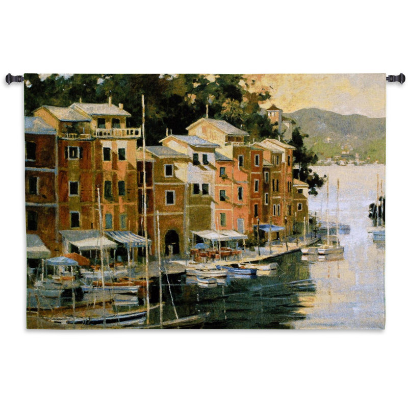 Paysage urbain, paysage, tapisserie marine