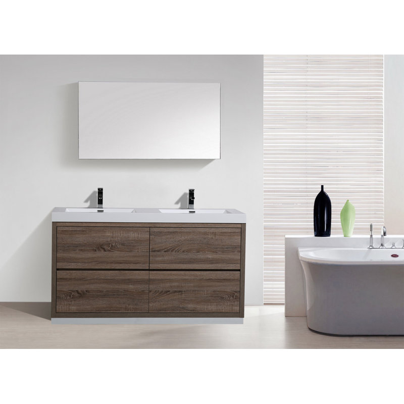 Ensemble de meuble-lavabo double 59 po Roger