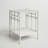 Edmund Vintage Open Metal Nightstand w/ Spindles-27626977