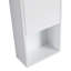 Armoire murale de salle de bain 12 po à fixation flottante avec portes à fermeture en douceur