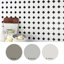 Check 2" x 2" Matte Porcelain Mosaic Wall & Floor Tile