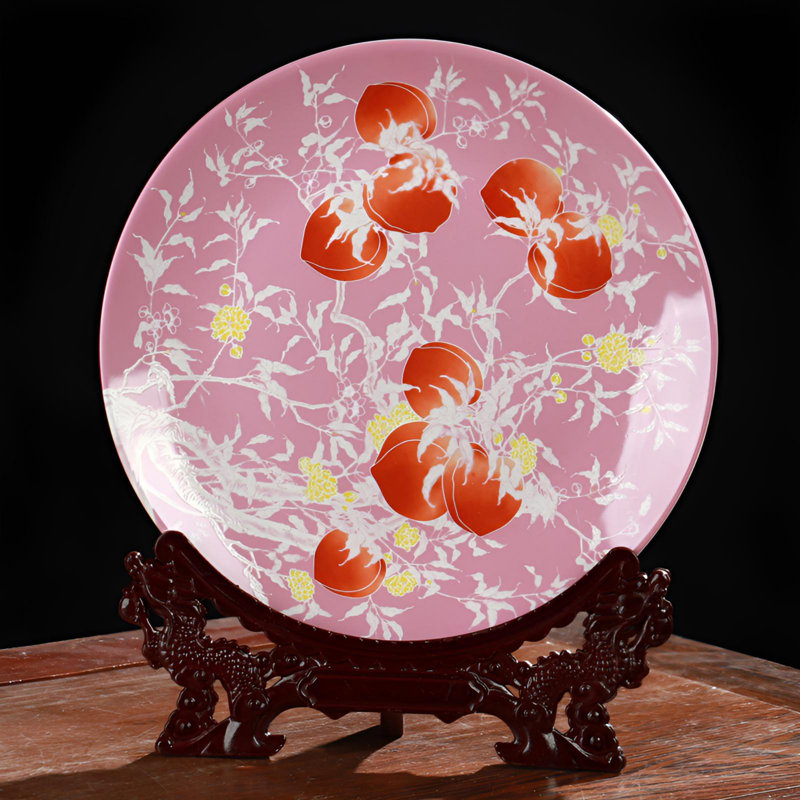 Exquisite Handcrafted Ceramic Display Dish