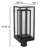 Novaedge Solar Post Light With 3" Fitter