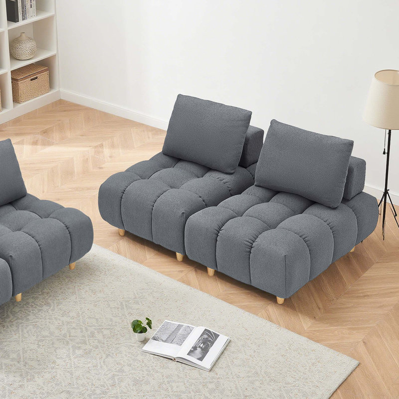 Canapé 60 po, Gris