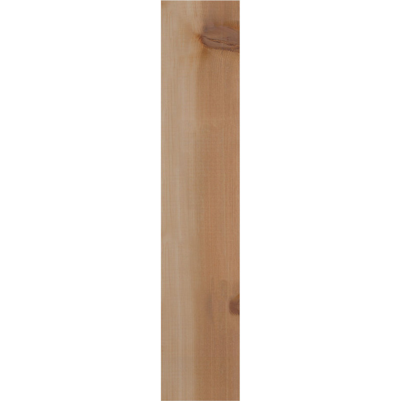 Newport Corbel, H 28 po x l 5,5 po x P 12 po, Cèdre rouge, Lisse