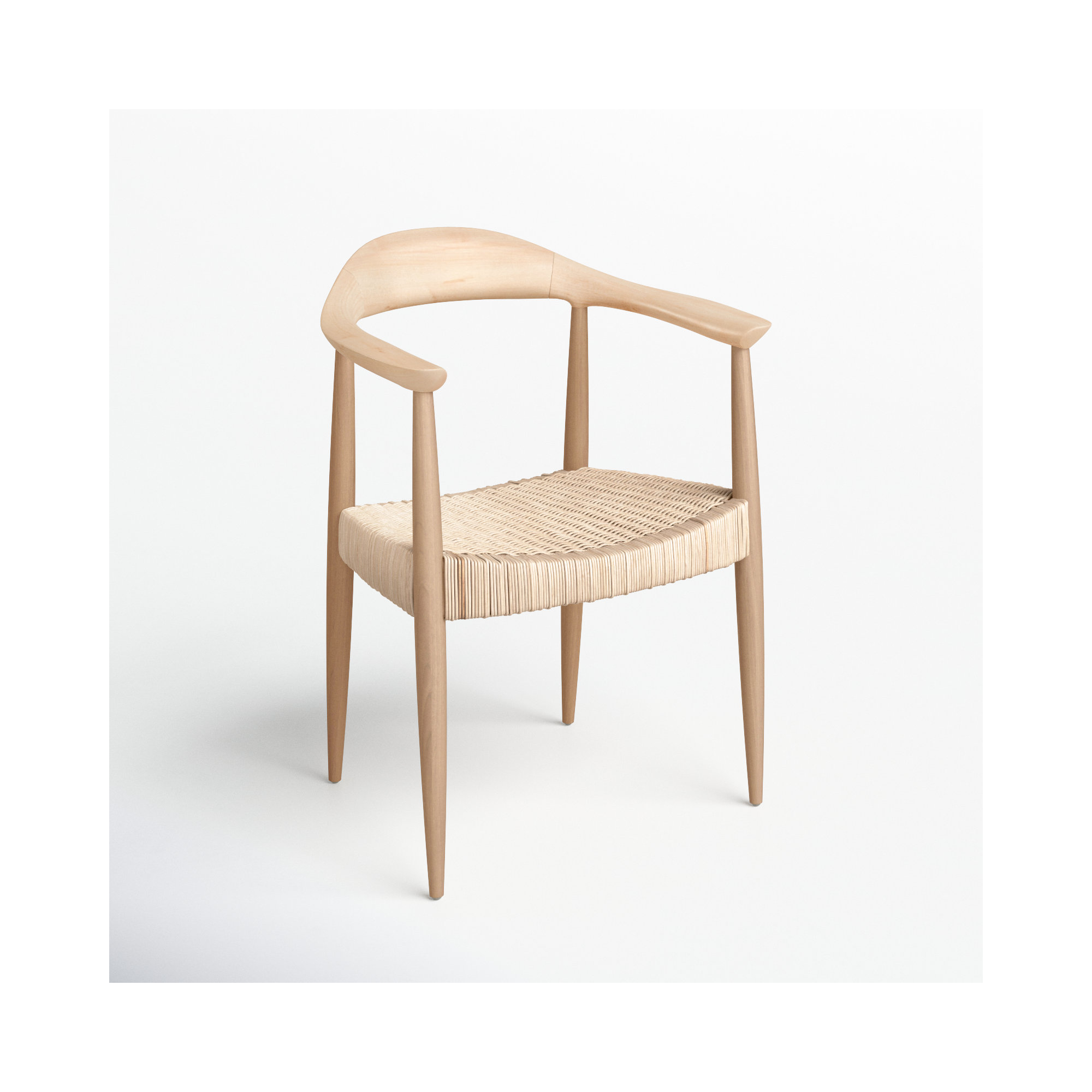 Ashanti 30.7'' Wide Teak Armchair