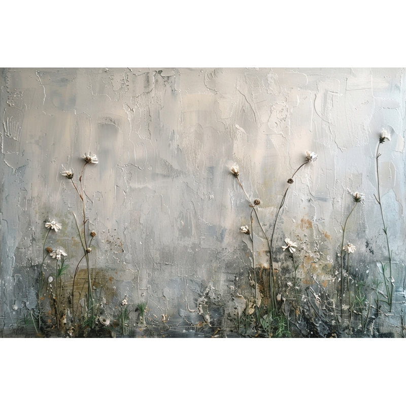 Meadow Bloom Wrapped Canvas Wall Art, 36"W x 24"H x 1.5"D