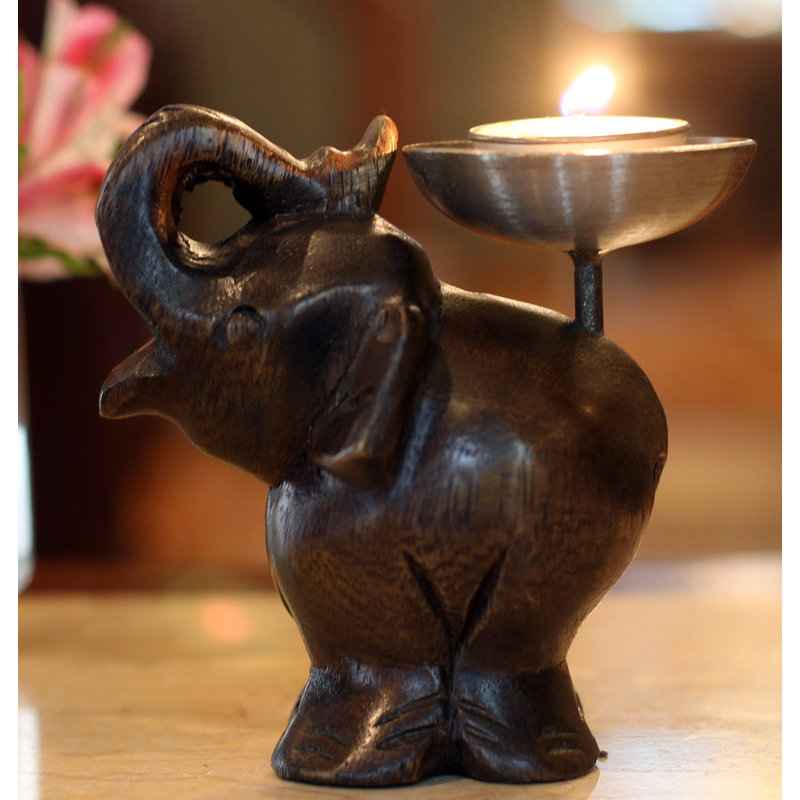 4.7'' H Iron Tabletop Votive Holder