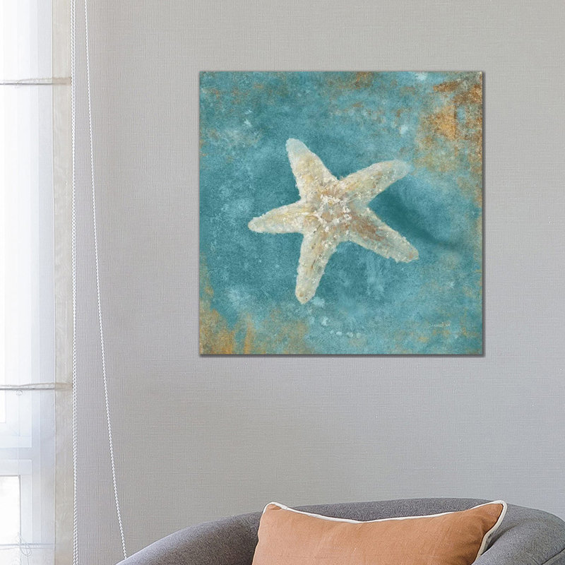 Treasures from the Sea IV 1 Piece Wrapped Canvas Wall Art, 66.04 cm H x 66.04 cm W, Wrapped Canvas