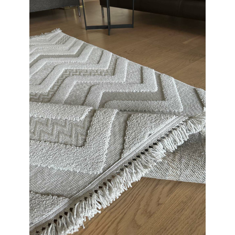Tapis Tilina avec envers antidérapant, Rectangle 6 pi 7 po x 8 pi 10 po
