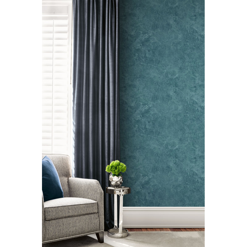 Rouleau de papier peint L 2,9 pi x l 20,5 po, Turquoise