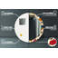 Huldar Glass Flat Wall Mirror