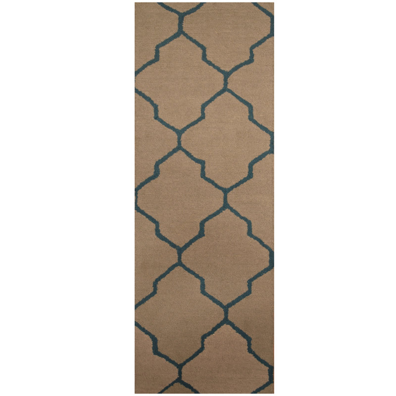 Wool Geometric Indoor Rug