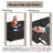 83.5" L-shaped Sofa Couch Convertible Sofa Bed Sectional Sofa with Ample Storage  Space, Two Cup Holders and Two USB Ports for Living Room-1246438676
