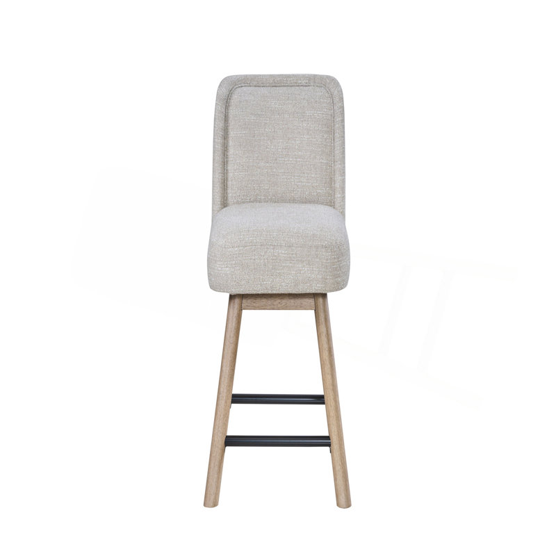 Tabouret pivotant à hauteur de comptoir (ensemble de 2)