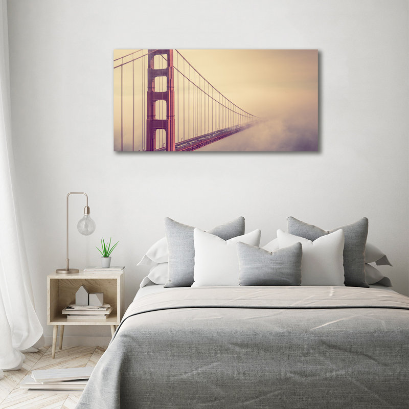 San Francisco Bridge - Wrapped Canvas Print