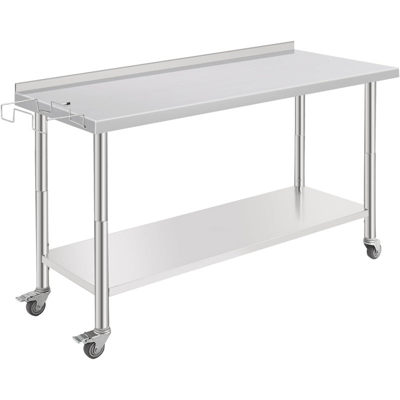 60"x24"x35" Stainless Steel Work Table