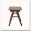 Bureau en bois avec tiroirs