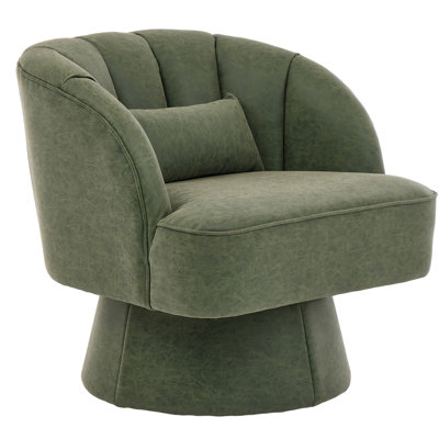 Fauteuil demi-tonneau pivotant à 360 ° Modern