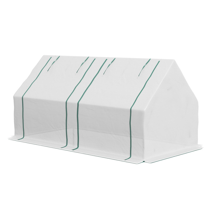 70.75" W x 35.5" D Mini Greenhouse, Clear