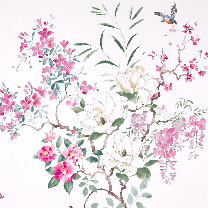 Magnolia & Blossom Fabric