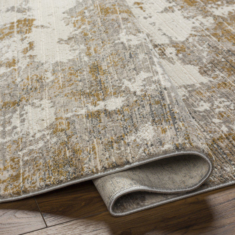 Abstract Indoor Rug, Rectangle 7'10" x 10'