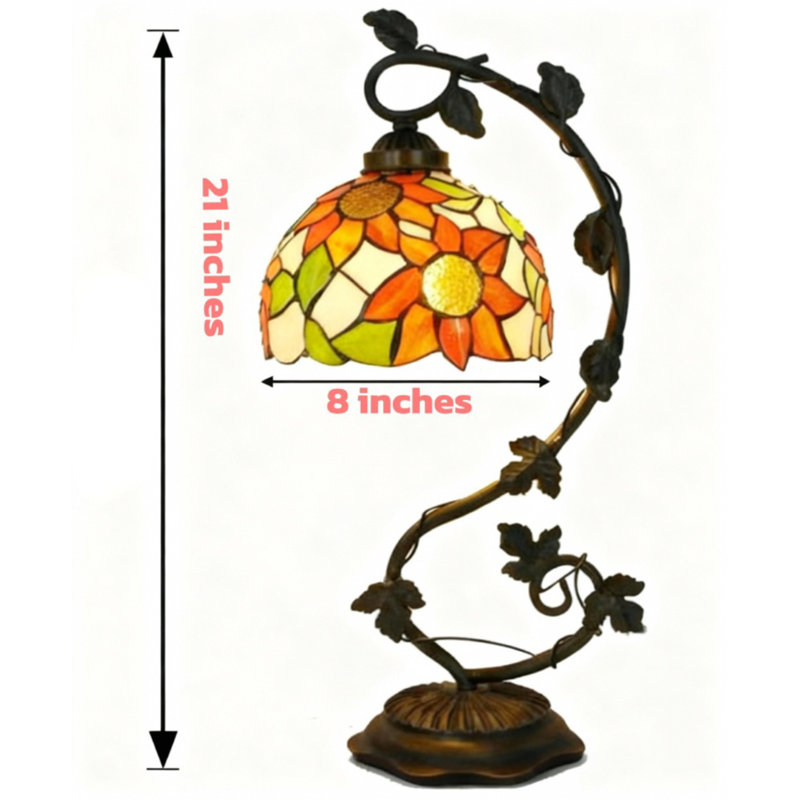 Ensemble de 2 lampes de table Tiffany