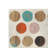 Retro Spot Square 6 Piece Coaster Set Set