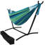  Hamac double en coton tissé double 2 personnes avec support Mira - Oasis-26339918