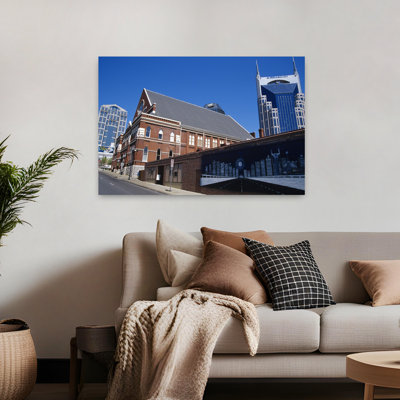Nashville, Tn Ryman, ancien site du Grand Old Opry Show, art mural contemporain contemporain