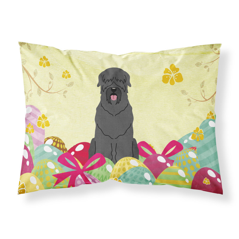 Polyester Jersey Knit, Black Russian Terrier