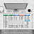 CounterArt Large Waterproof Desk Protector-Office-Windows Cheat Sheet 32” x 16”