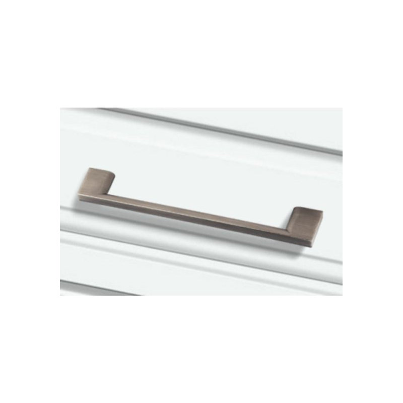 Sutton Bar Pull, Brushed Pewter, 3 3/4"