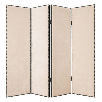 Wood 4 Panel Room Divider