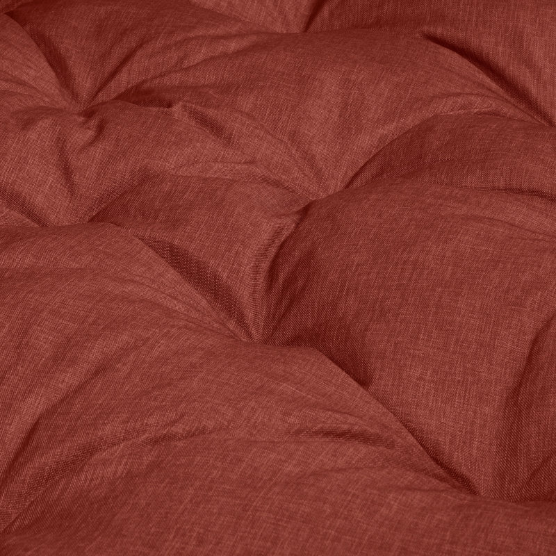 Montlake Outdoor 5'' Papasan Seat Cushion, Heather Henna