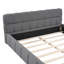 Upholstered Bed Frame With Headboard-87142466-87142479