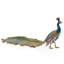 Long Tail Peacock Figurine