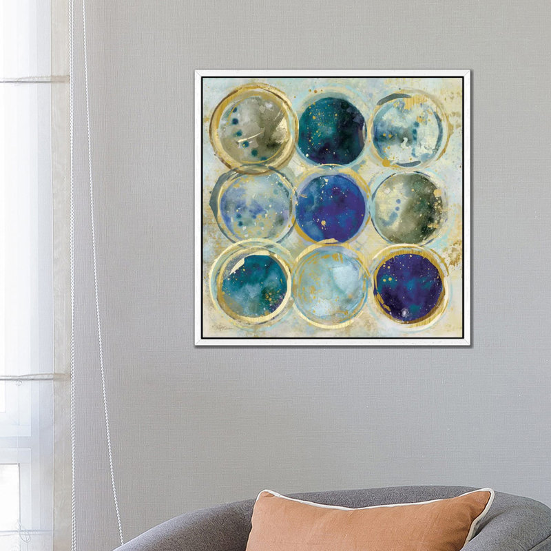 Alignment I 1 Piece Wall Art on Canvas, 93.98 cm H x 93.98 cm W, White Framed Canvas