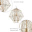 Luminaire suspendu en or 1 lumière, luminaire suspendu moderne réglable-194544332