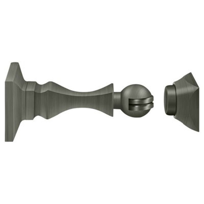 Support de porte magnétique Deltana MDH35U15A, 3 1/2 po, nickel antique
