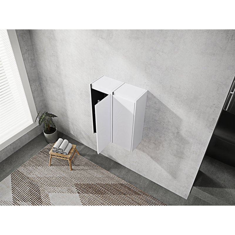 Armoire de salle de bain, Blanc