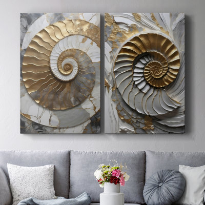 Plaster Dreams III-Premium Gallery Wrapped Canvas -Ready to Hang