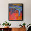 «Vibrant Flow I», toile encadrée de qualité supérieure - prête à être accrochée-385237332-385237333